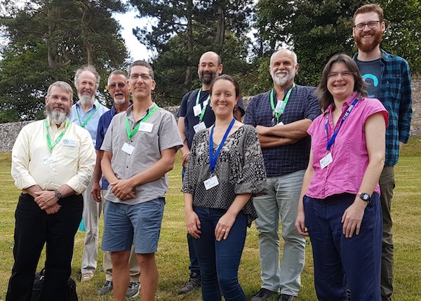 Distance Development team meeting at the International Statistical Ecology Conference, Summer 2018